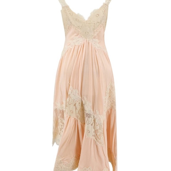 Zimmermann Luminosity Pink Velvet MIDI Dress size 2-4 US size 0 AU - Picture 4 of 16